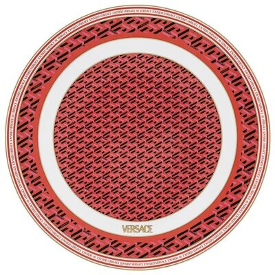 Versace La Greca Signature Red Service Plate 19335-403766-10263, MPN: 19335-403766-10263, 790955192…