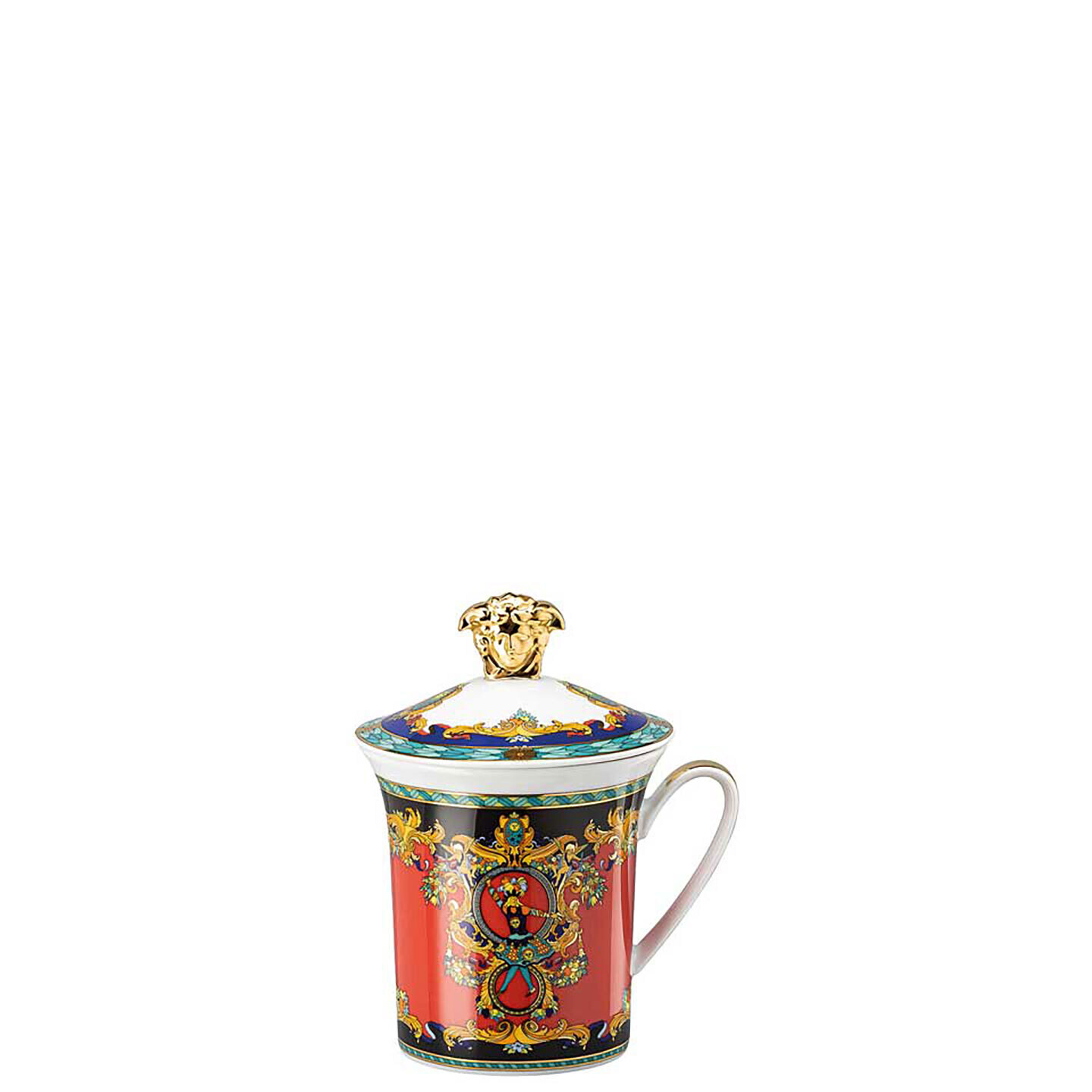 Versace 30 Years Le Roi Soleil Mug with Lid 19315-406636-28700, MPN: 19315-406636-28700, 7909551926…