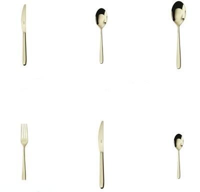 Sambonet Hannah Champagne Tea coffee spoon 52720P36, MPN: 52720P36, 790955051249