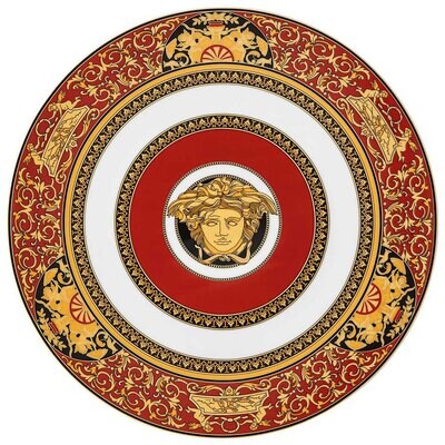 Versace Medusa Red Modern Service Plate 19335-409605-10263, MPN: 19335-409605-10263, 790955192058