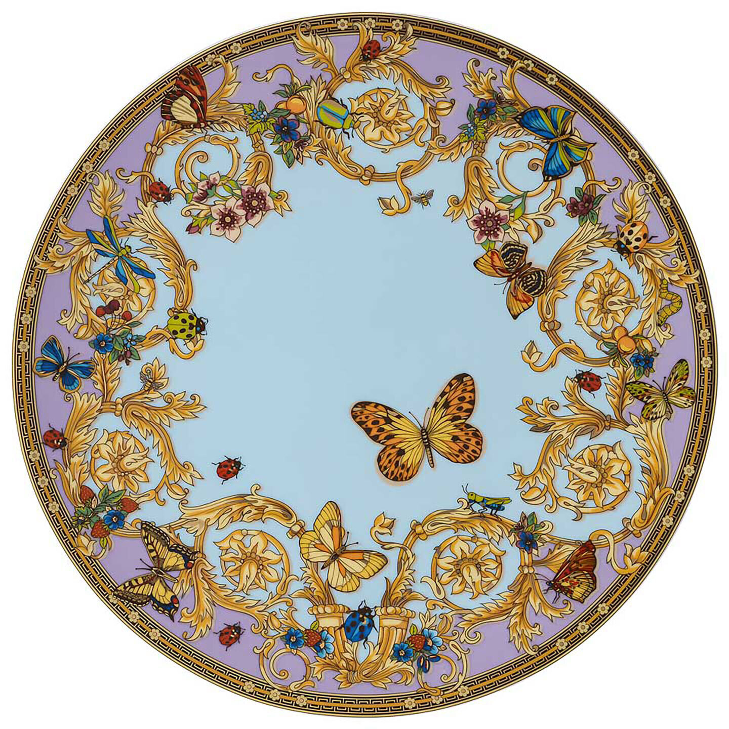 Versace Butterfly Garden Modern Service Plate 19335-409609-10263, MPN: 19335-409609-10263, 79095519…