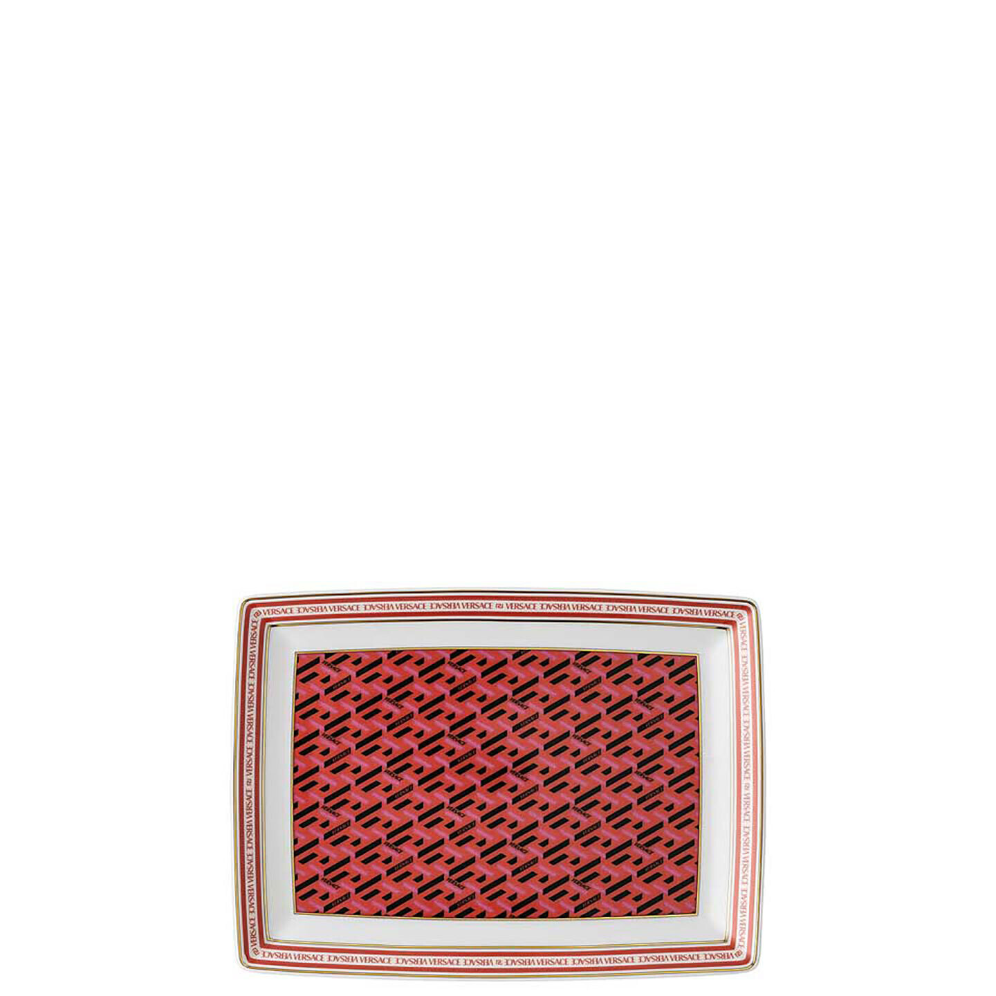 Versace La Greca Signature Red Letter Tray 14407-403766-12718, MPN: 14407-403766-12718, 790955191983