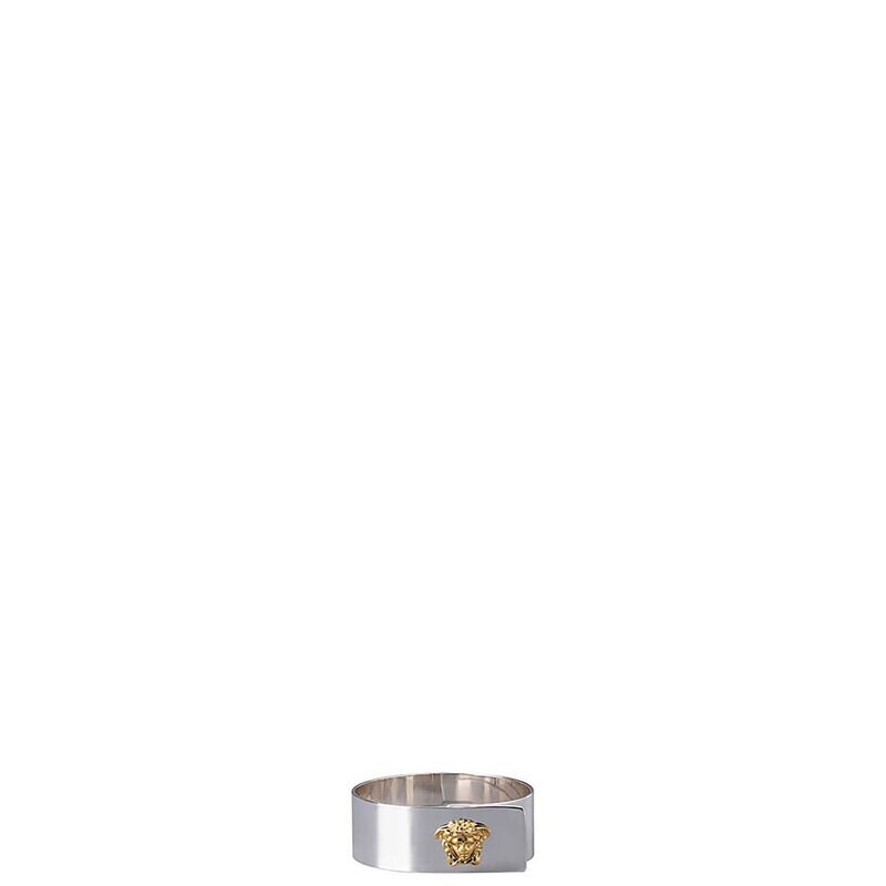Versace Medusa Napkin Ring 2 in Silver-Gold 69201-321642-05001