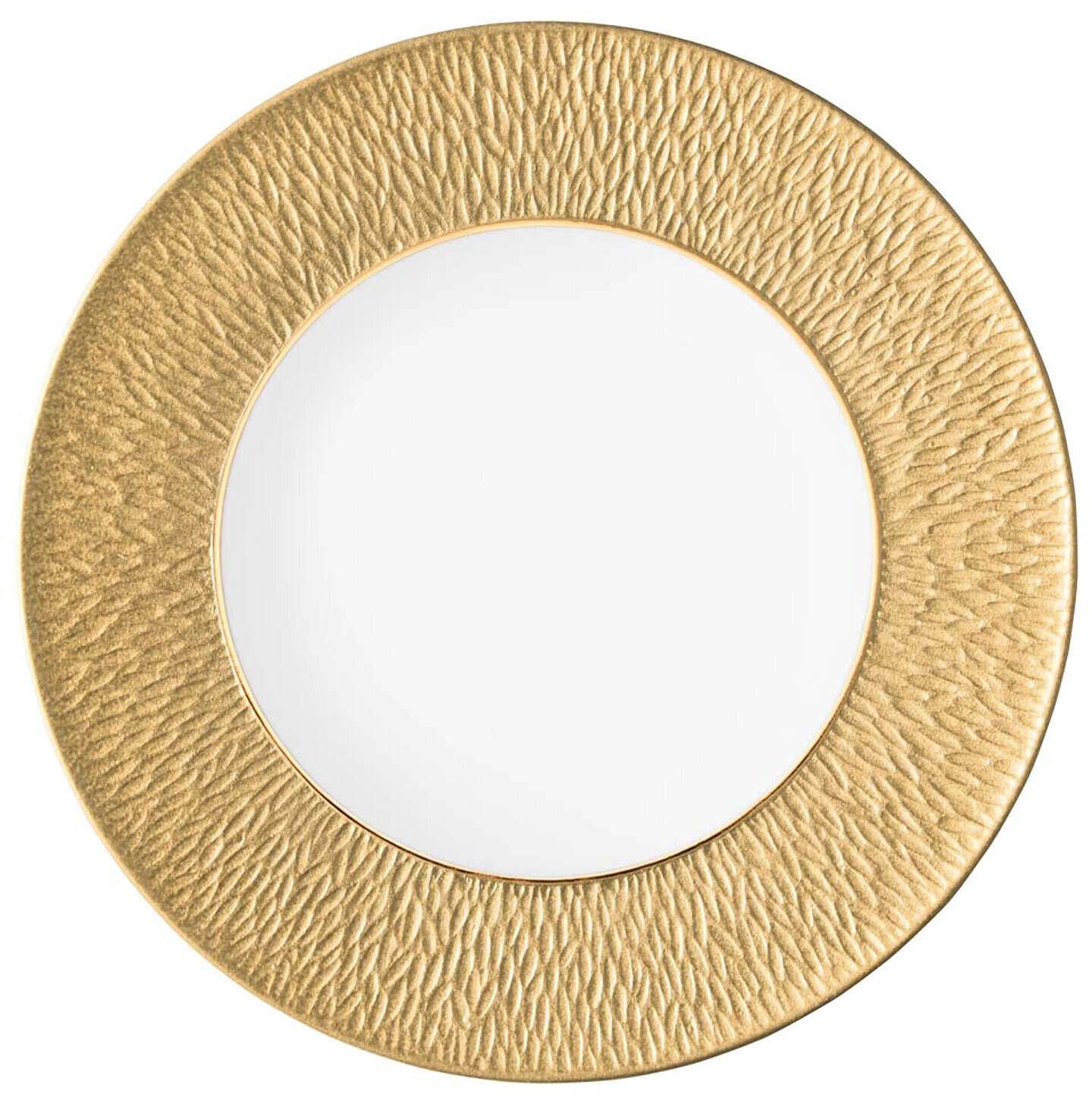 Raynaud Limoges Mineral Irise Yellow Gold Deep plate with engraved rim 10.6 in 0342-23-250027, MPN:…