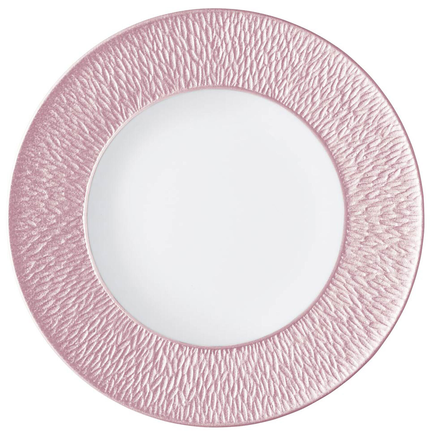 Raynaud Limoges Mineral Irise Nacre Mother of Pearl Deep plate with engraved rim 10.6 in 0719-23-25…