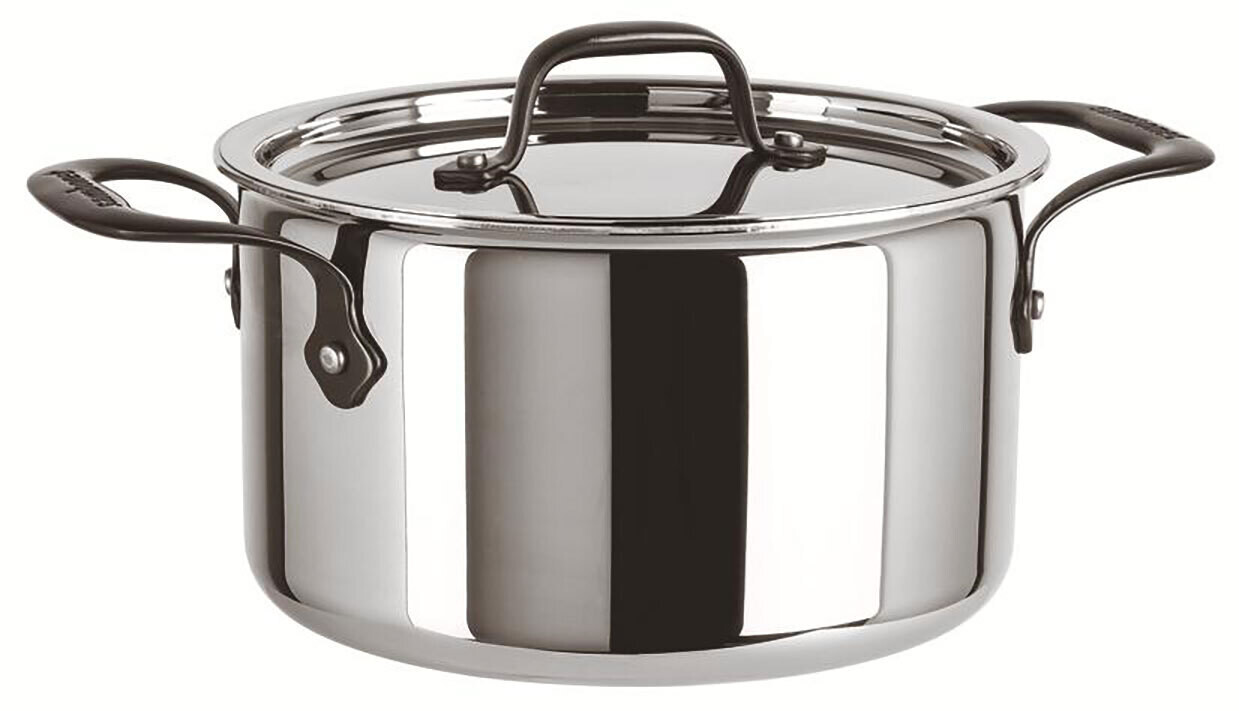 Sambonet Home Chef 5-Ply Sauce Pot with Lid 2 Hdls 51107-74