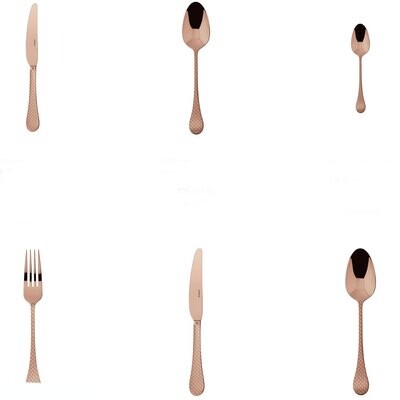 Sambonet Taormina PVD Gold 5 Pcs Place Setting S.H. 52766G93, MPN: 52766G93, 790955161795