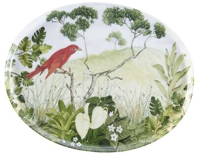 Raynaud Limoges Eden Oval tray red 8.2677 x 5.78739 in. 0933-33-619821, MPN: 0933-33-619821, 790955…