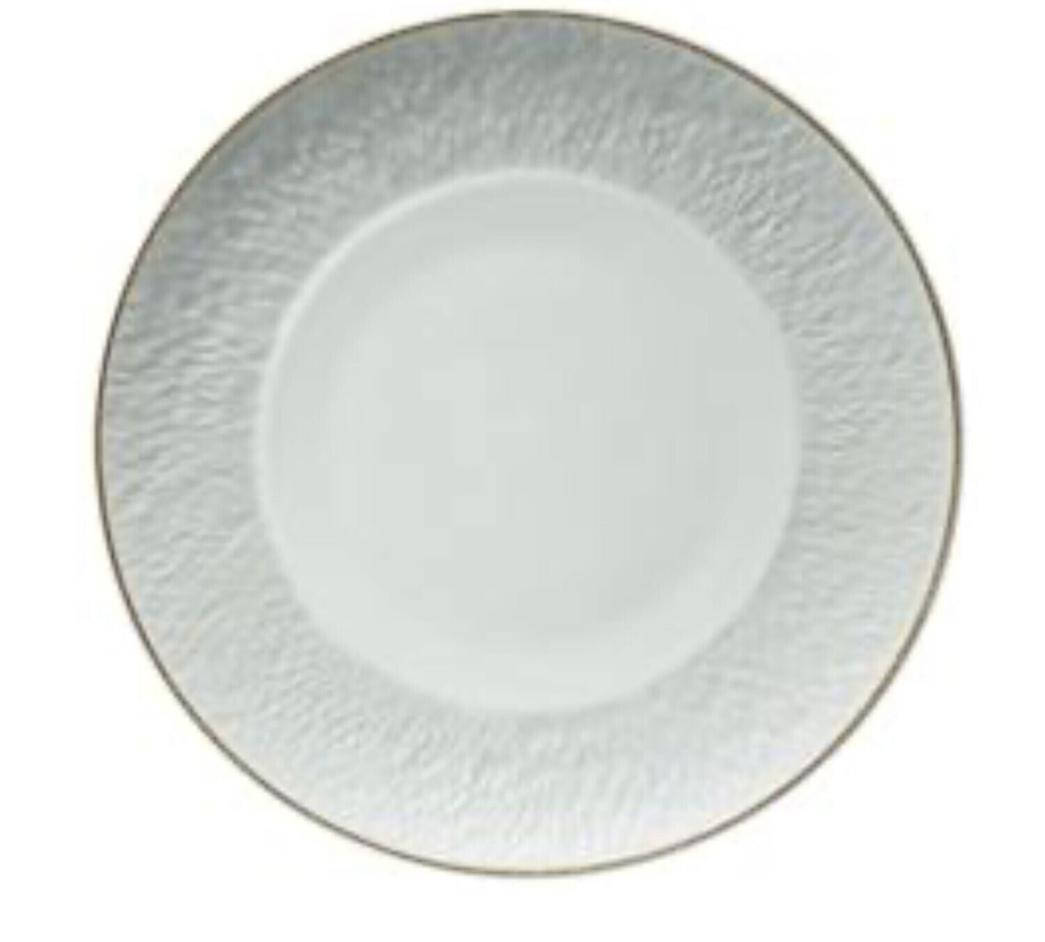 Raynaud Limoges Mineral Filet Or Gold- Deep plate with engraved rim 10.6 in 0348-21-250027