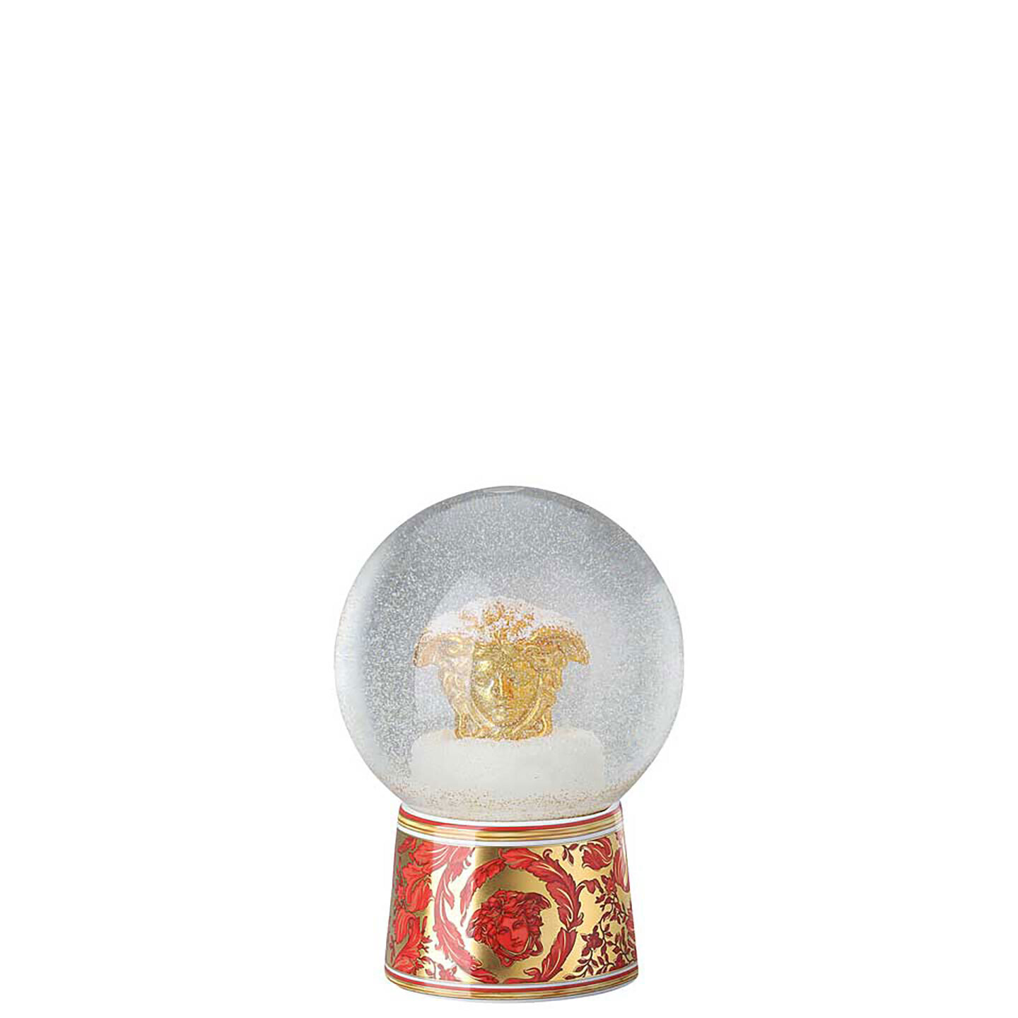 Versace Medusa Garland Red Snow Globe Large 14498-409958-24640, MPN: 14498-409958-24640, 7909551922…