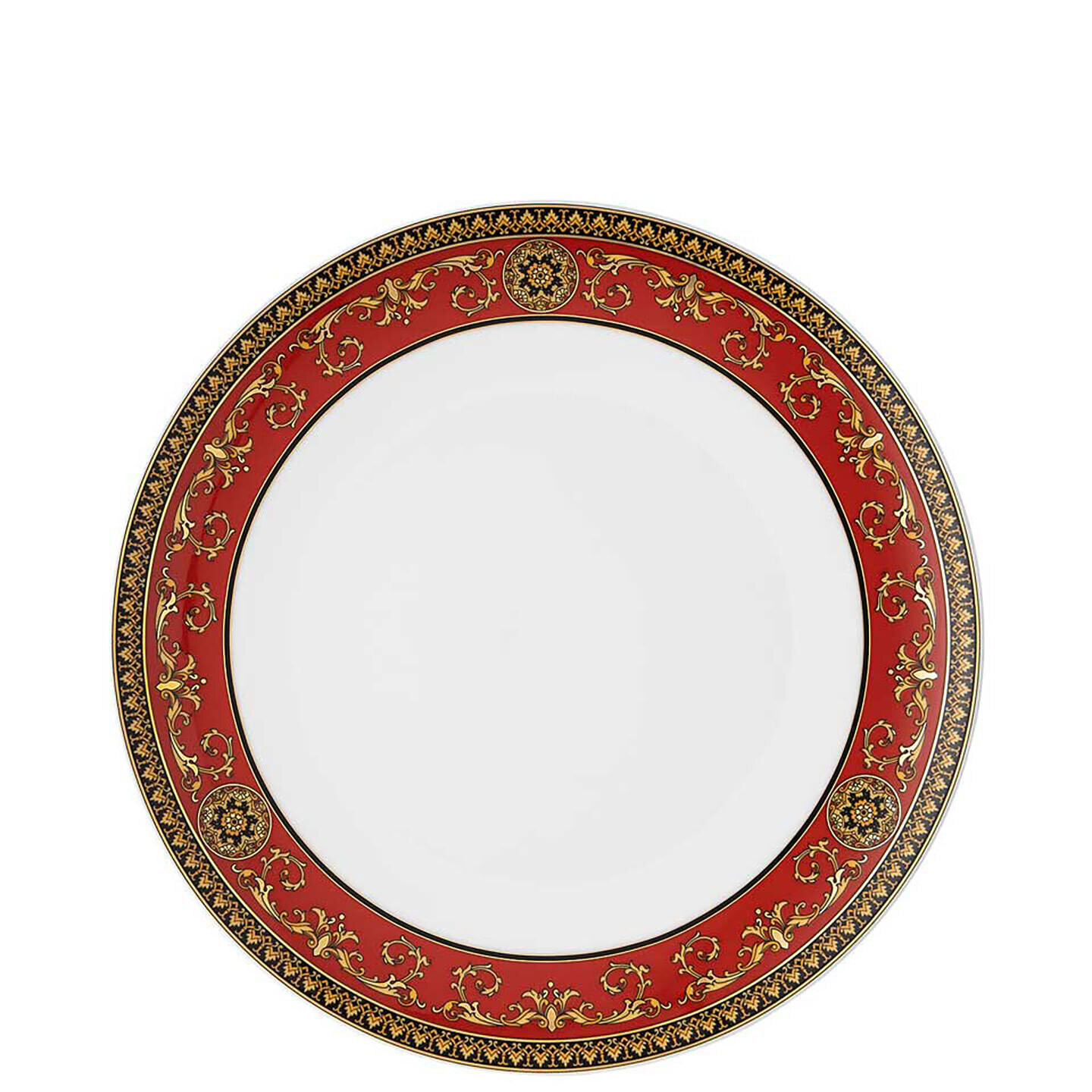 Versace Medusa Red Modern Dinner Plate 19335-409605-10229, MPN: 19335-409605-10229, 790955192041