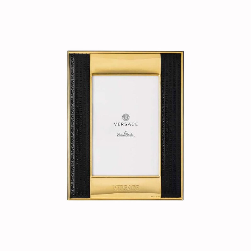 Versace VHF10 Gold-Black Picture Frame 11 1/2 inch 69196-321636-05731