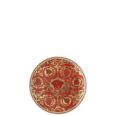 Versace Medusa Garland Red Bread &amp; Butter Plate 19335-409958-10217, MPN: 19335-409958-10217, 790955…