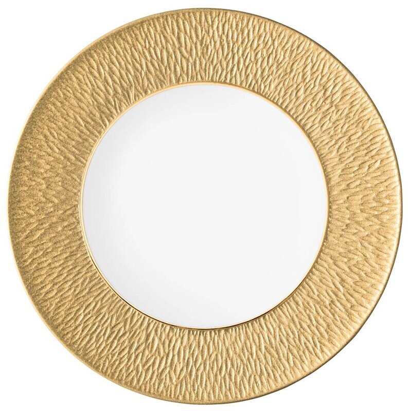 Raynaud Limoges Mineral Irise Yellow Gold Oval platter 14.2 x 10.2 in 0342-24-502036