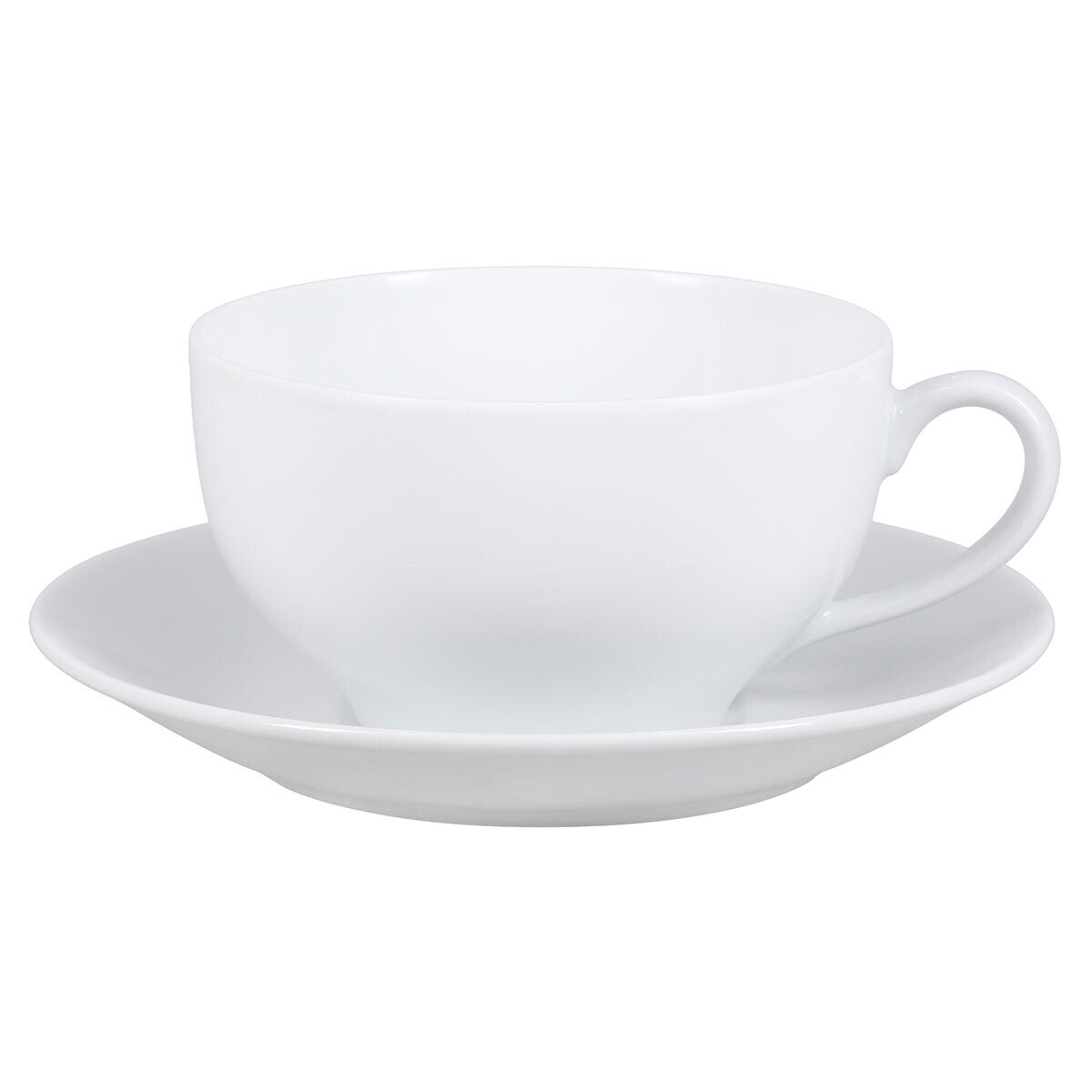 Royal Limoges Coupe White Breakfast Saucer T300-VIE00001