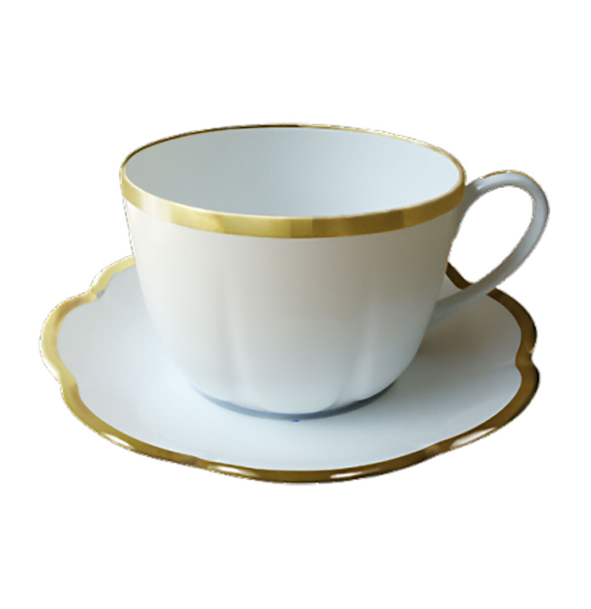 Royal Limoges Margaux Gold Breakfast Saucer T300-NYM20775, MPN: T300-NYM20775,