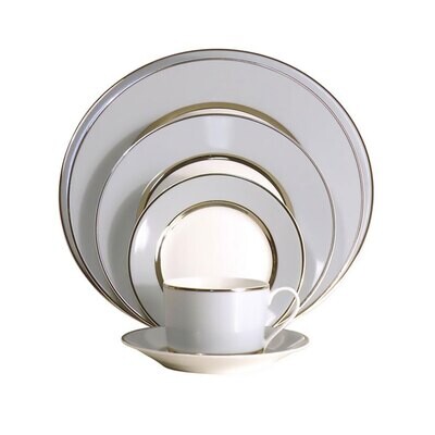 Royal Limoges Mak Grey Platinum Sugar 6.75 oz Q002-REC20828, MPN: Q002-REC20828,