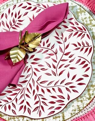 Royal Limoges Olivier Framboise Round Cake Pie Platter 12 Inch L310-NYM20879, MPN: L310-NYM20879,