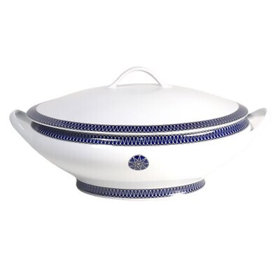 Royal Limoges Blue Star Soup Tureen 60 oz P999-REC20797, MPN: P999-REC20797,