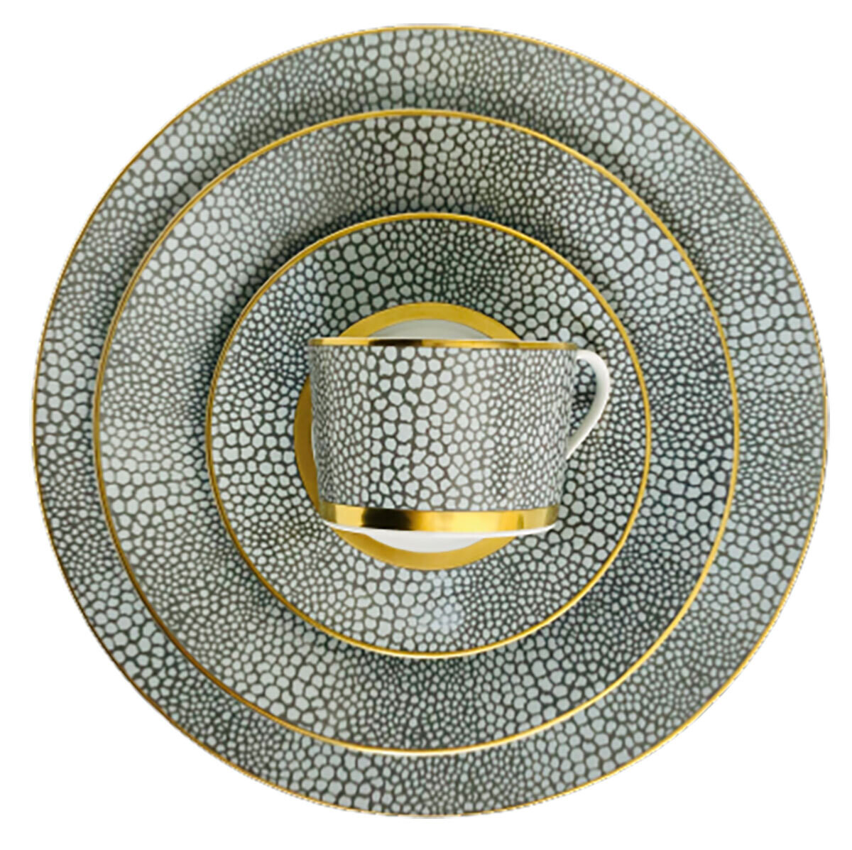 Royal Limoges Makassar Gold Salad Bowl V230-REC20840, MPN: V230-REC20840,