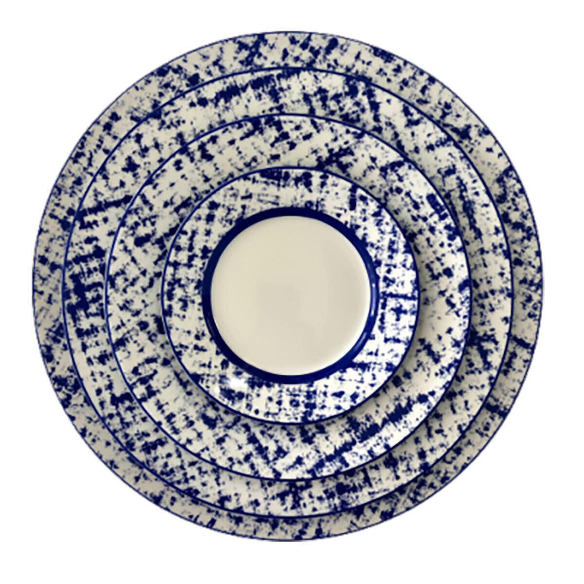 Royal Limoges Tweed Bleu Salad Bowl V230-REC20846