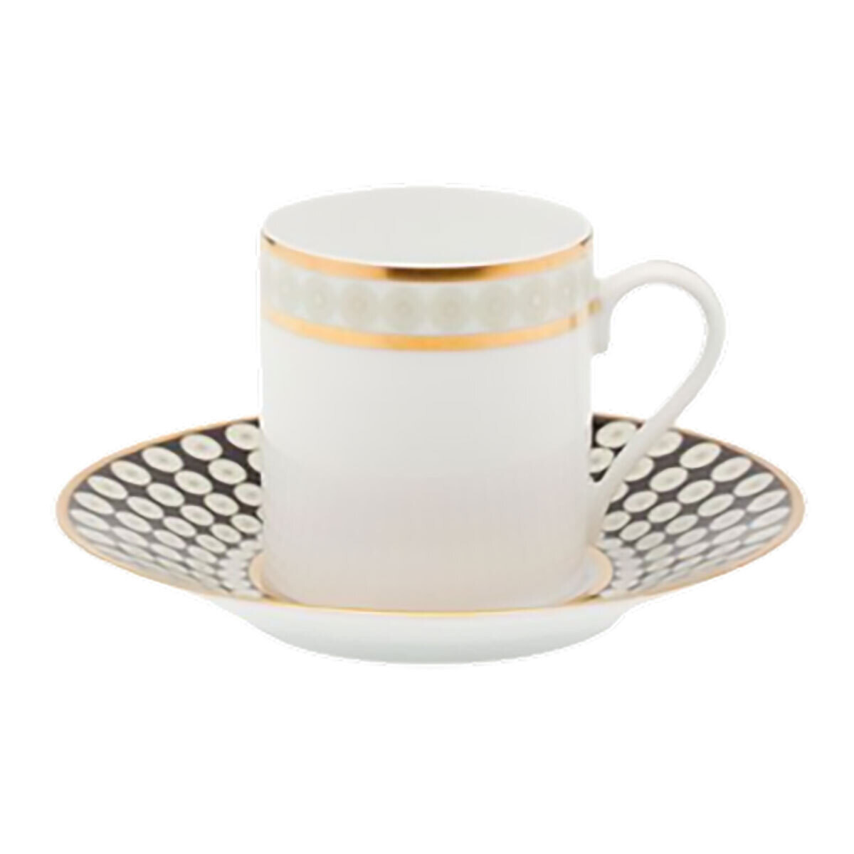 Royal Limoges Galaxie Coffee Saucer T100-REC20573, MPN: T100-REC20573,