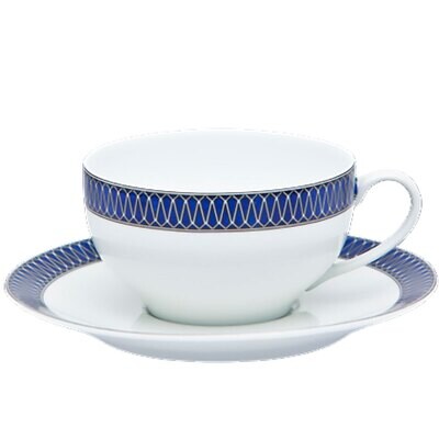 Royal Limoges Blue Star Breakfast Cup 10 oz R400-VIE20797, MPN: R400-VIE20797,