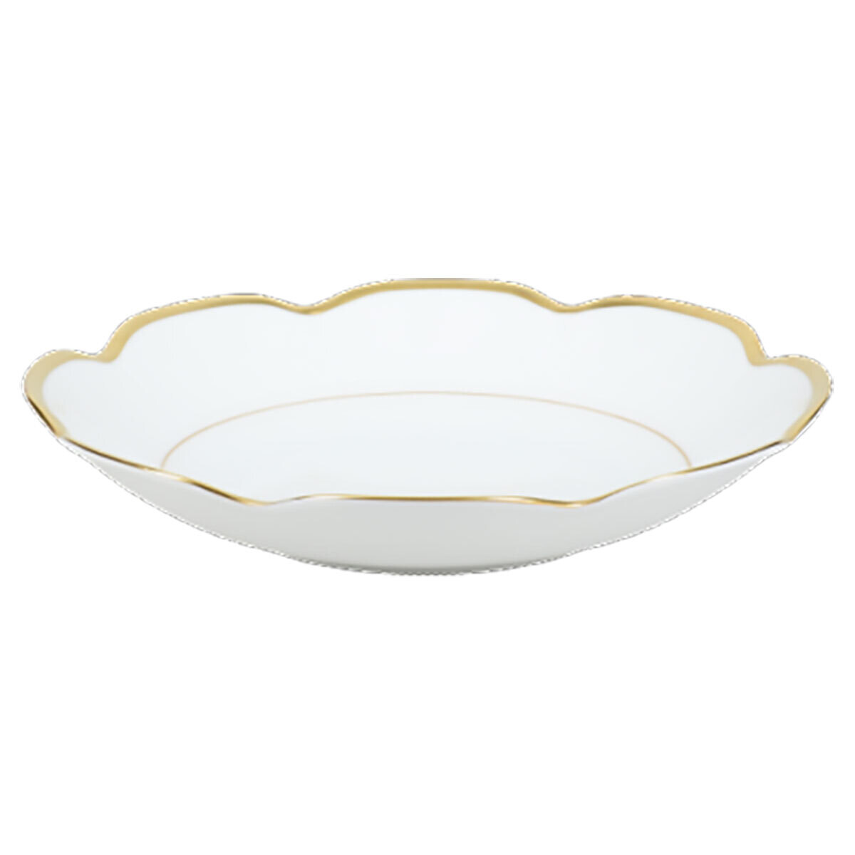 Royal Limoges Margaux Gold Round Flat Platter 12 Inch L120-NYM20775, MPN: L120-NYM20775,