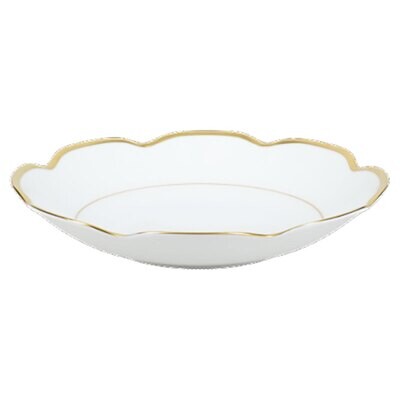 Royal Limoges Margaux Gold Round Flat Platter 12 Inch L120-NYM20775, MPN: L120-NYM20775,