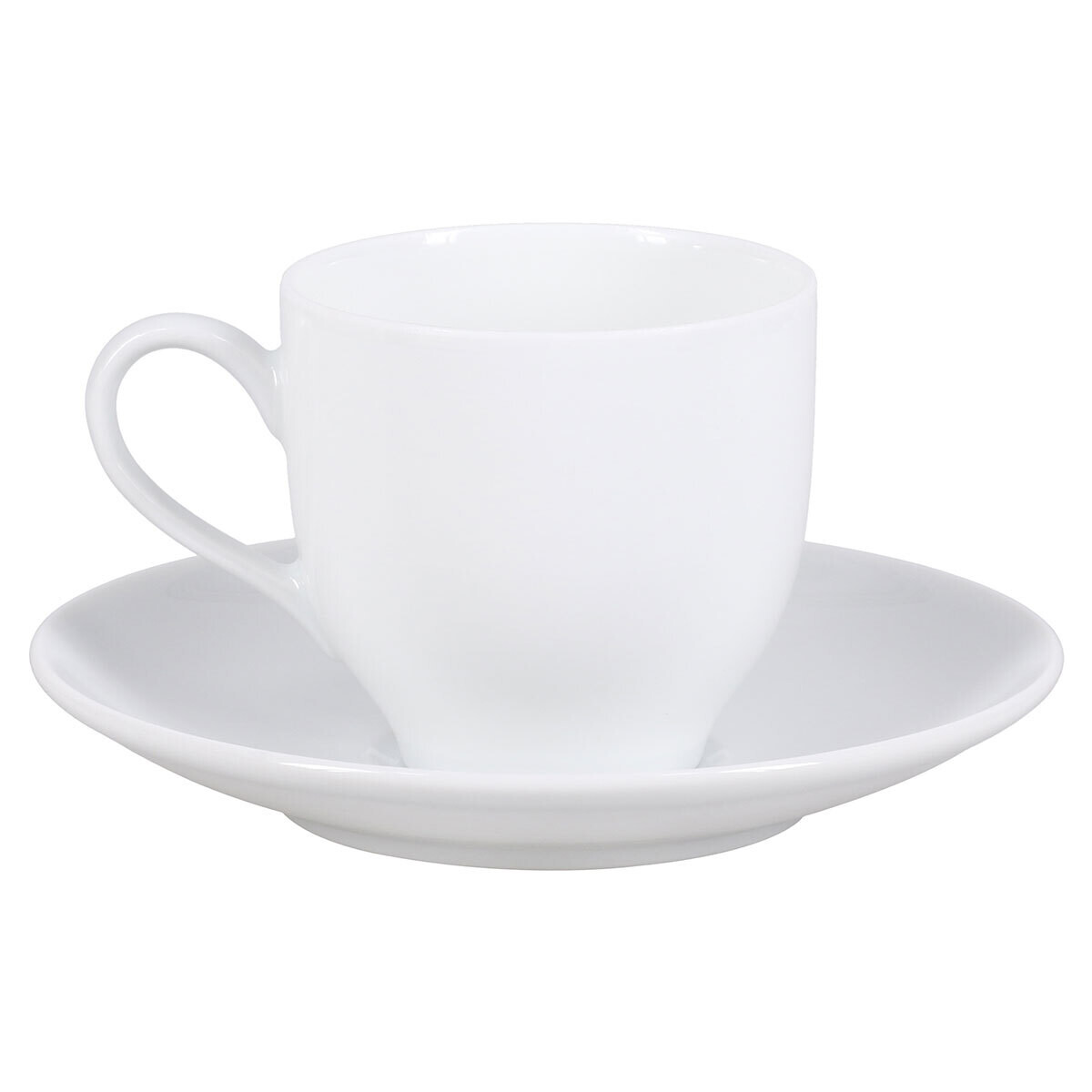 Royal Limoges Coupe White Coffee Saucer T100-VIE00001, MPN: T100-VIE00001,