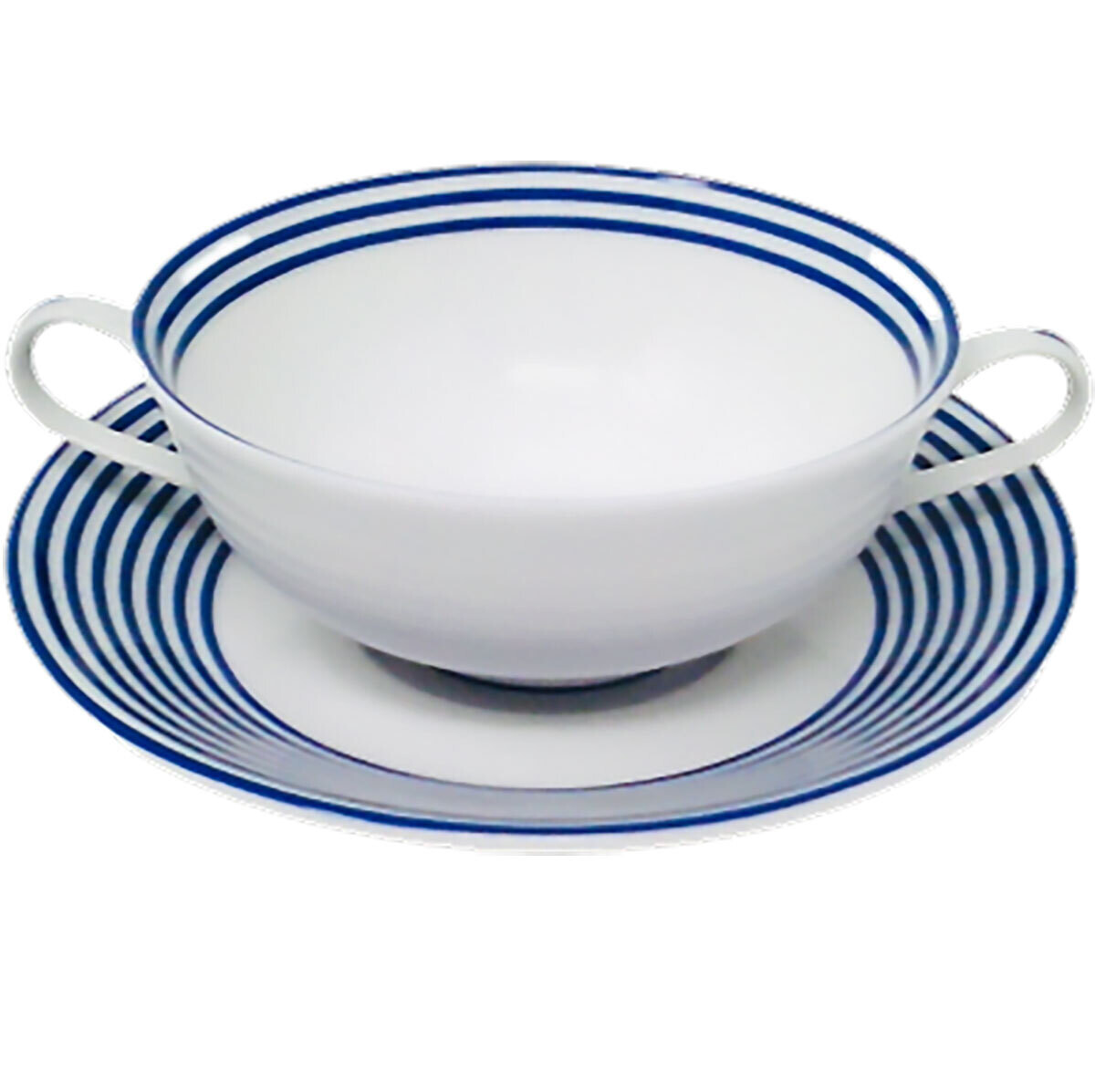 Royal Limoges Latitudes Bleu Cream Soup Cup 10 oz R500-REC20834, MPN: R500-REC20834,