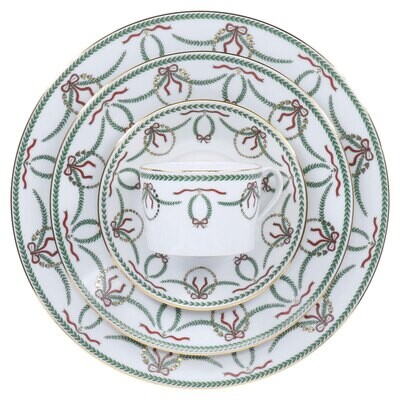 Royal Limoges Cheverny Noel Deep Soup Cereal Bowl 7 Inch A180-SEV20875, MPN: A180-SEV20875,