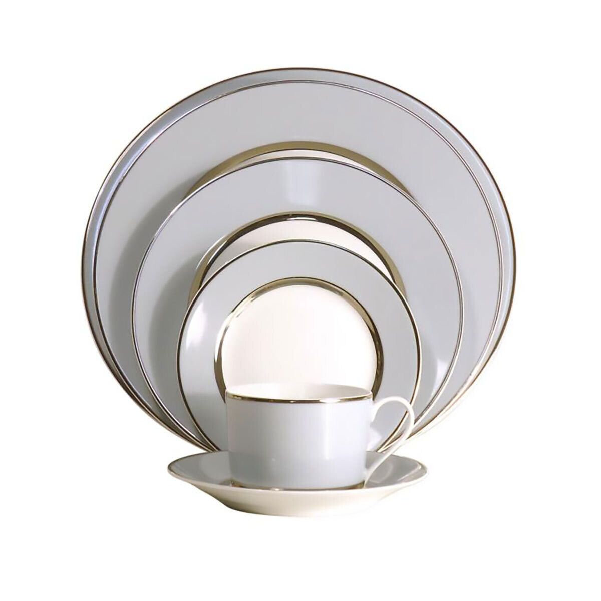 Royal Limoges Mak Grey Platinum Teapot 40 oz S100-REC20828