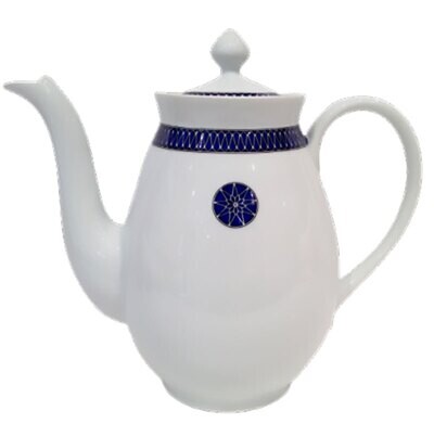 Royal Limoges Blue Star Coffeepot 40 oz D110-REC20797, MPN: D110-REC20797,