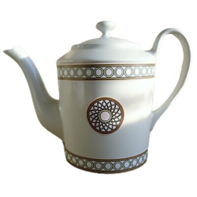 Royal Limoges Jardin Francais Coffeepot 40 oz D110-REC20819, MPN: D110-REC20819,