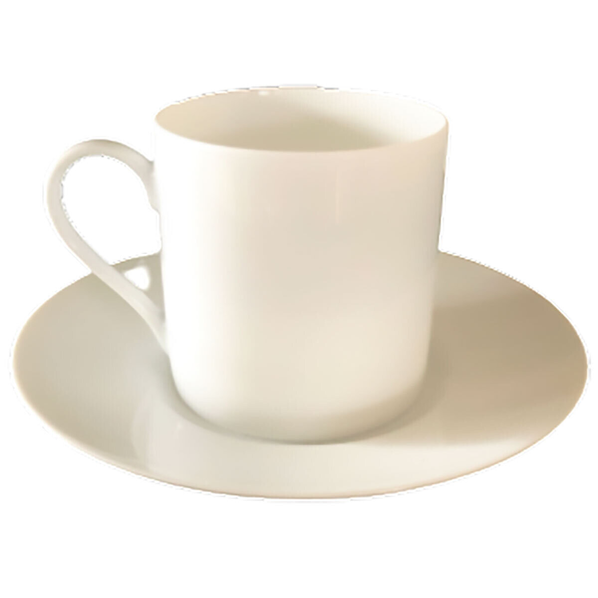 Royal Limoges Recamier White Coffee Saucer T100-REC00001, MPN: T100-REC00001,