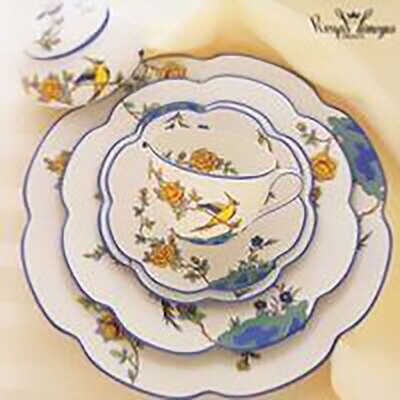 Royal Limoges Indiana Round Cake Pie Platter 12 Inch L310-NYM11098, MPN: L310-NYM11098,