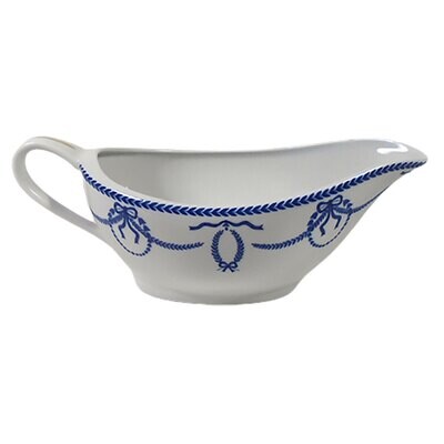 Royal Limoges Pauline Bleu Sauce Boat N999-REC20189, MPN: N999-REC20189,