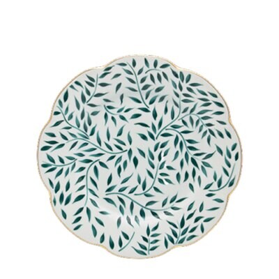 Royal Limoges Olivier Green Filet Green Bread &amp; Butter Plate 6.25 Inch B160-NYM12010V, MPN: B160-NY…