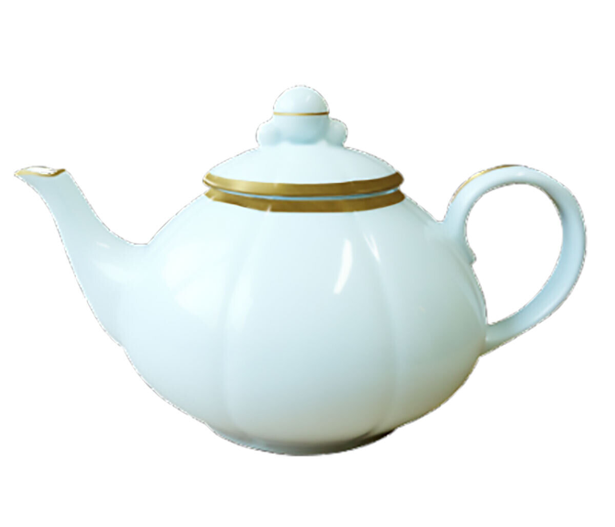 Royal Limoges Margaux Gold Teapot 30 oz S120-NYM20775, MPN: S120-NYM20775,