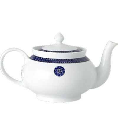 Royal Limoges Blue Star Teapot 40 oz S100-DIA20797, MPN: S100-DIA20797,