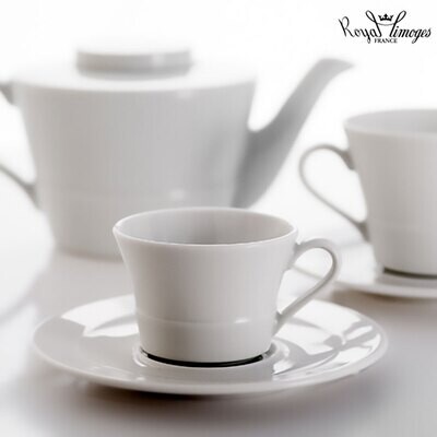 Royal Limoges Saveur White Sugar Bowl R301-SAV00001, MPN: R301-SAV00001,