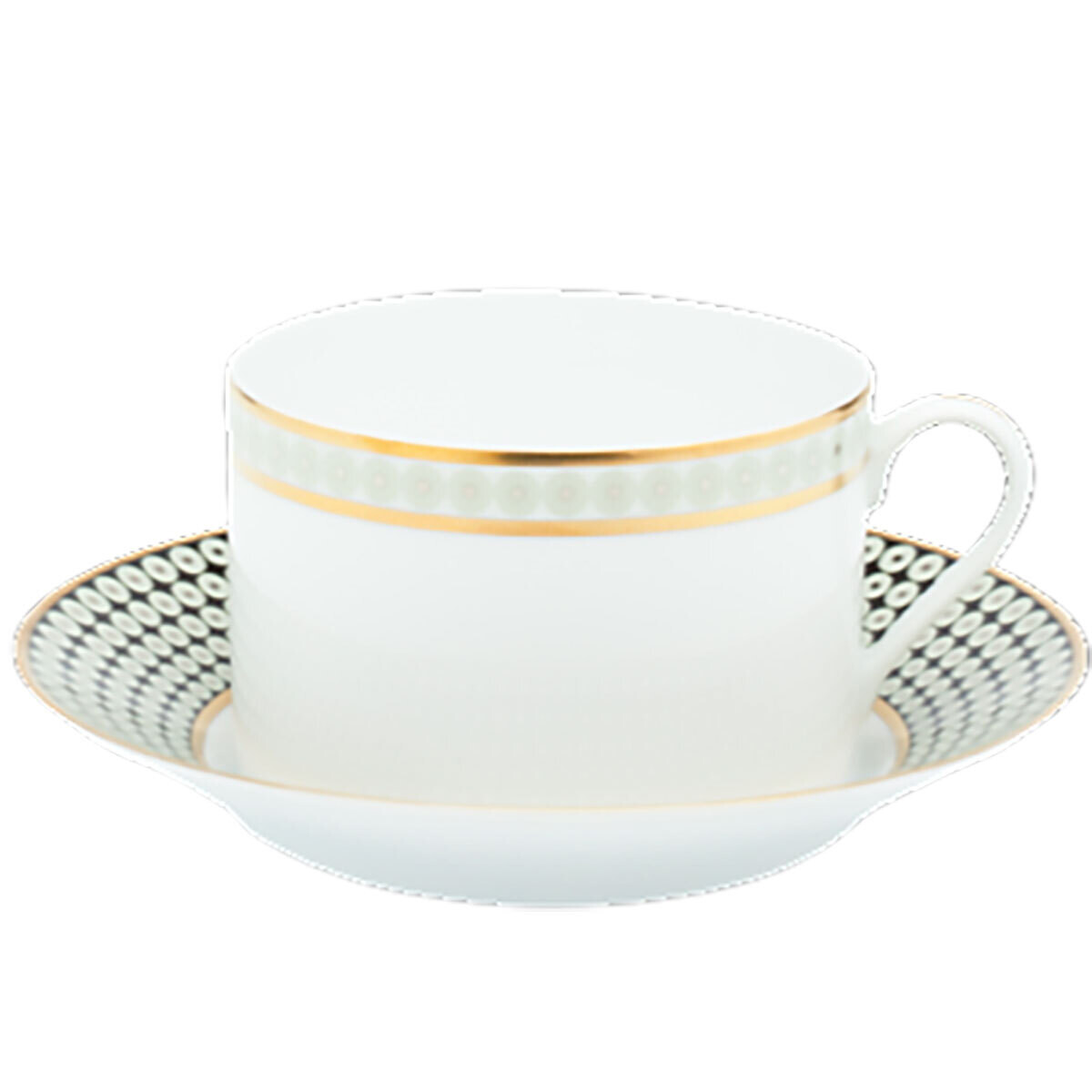Royal Limoges Galaxie Breakfast Saucer T300-REC20573, MPN: T300-REC20573,