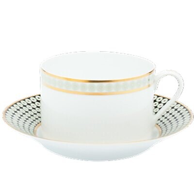 Royal Limoges Galaxie Breakfast Saucer T300-REC20573, MPN: T300-REC20573,