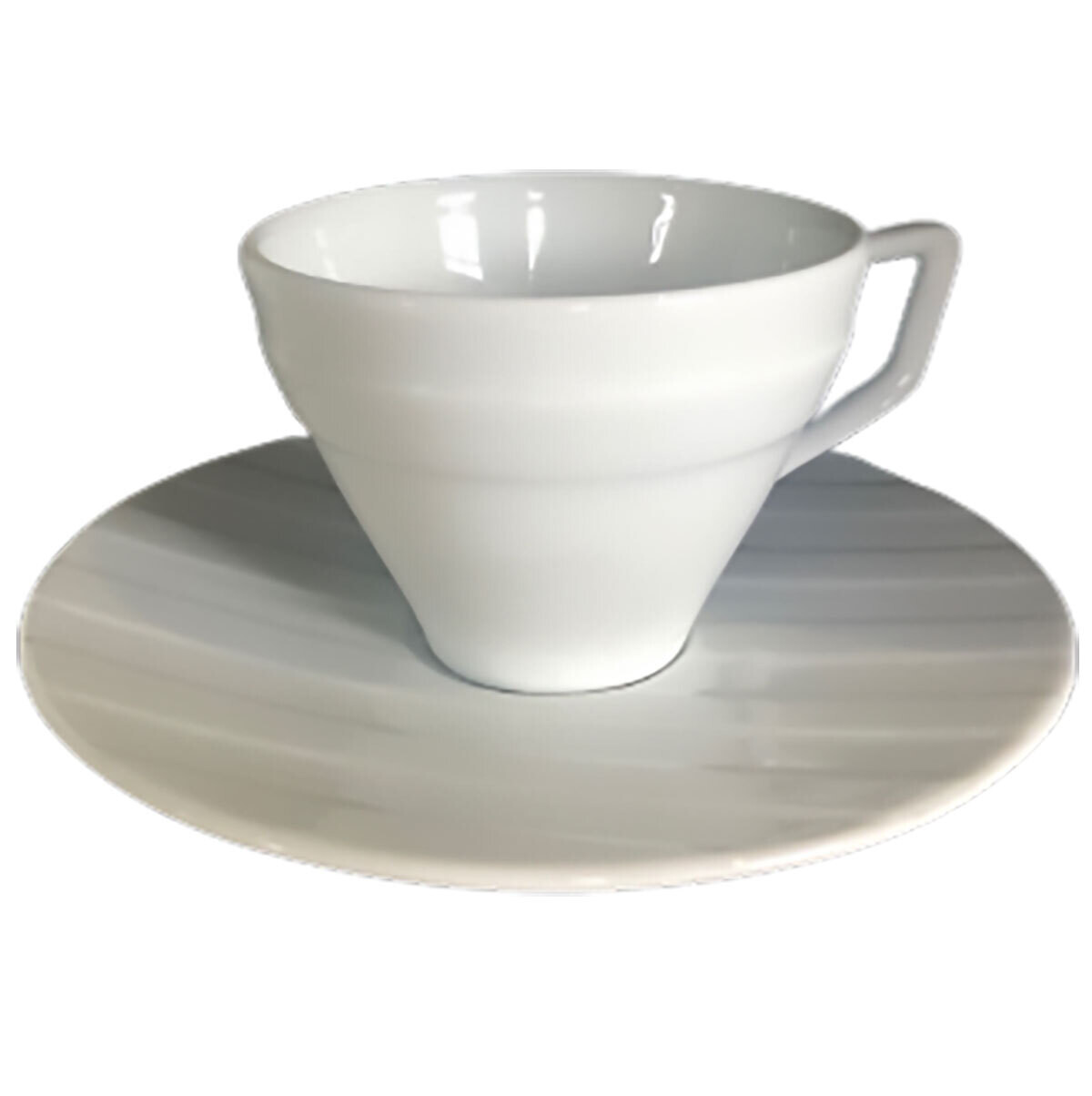 Royal Limoges Saturne White Coffee Cup 3.2 oz R200-SAT00001, MPN: R200-SAT00001,