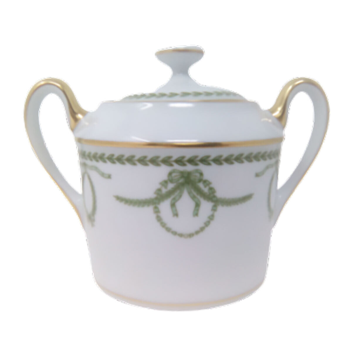 Royal Limoges Cheverny Green Sugar 6.75 oz Q002-REC10408, MPN: Q002-REC10408,