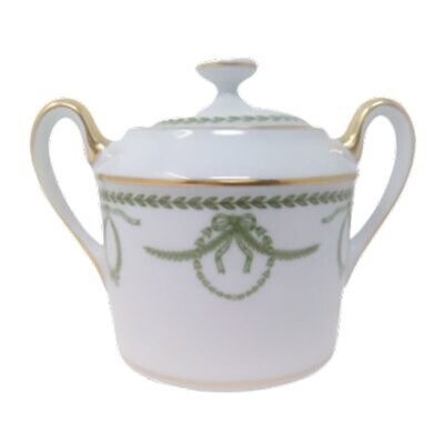 Royal Limoges Cheverny Green Sugar 6.75 oz Q002-REC10408, MPN: Q002-REC10408,