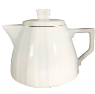 Royal Limoges Saturne White Teapot 15 oz SP06-SAT00001, MPN: SP06-SAT00001,