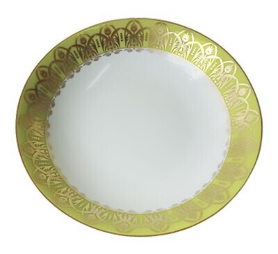 Royal Limoges Oasis Green Round Deep Platter 11 Inch L210-REC20650, MPN: L210-REC20650,