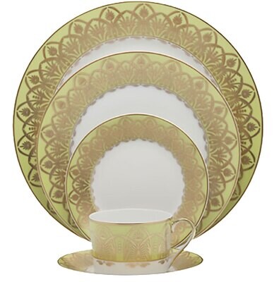 Royal Limoges Oasis Green Soup Cereal Bowl 7.5 Inch A190-REC20650, MPN: A190-REC20650,